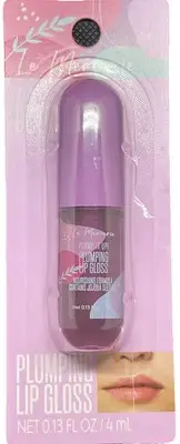 LE MERCERIE "Plump It Up" Moisturizing Lip Gloss (Clear Berry) NIB - Fast + Gift