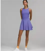 NWT lululemon women Size 8 WLIN court crush tennis dress