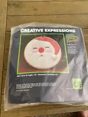 1983 Creative Expressions Kris Kringle Quilting Kit 4821 Santa Christmas
