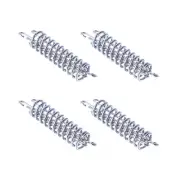 4 Pcs Camping Tent Snap Hook Carabiner Clips Heavy Duty Poles Spring Chain