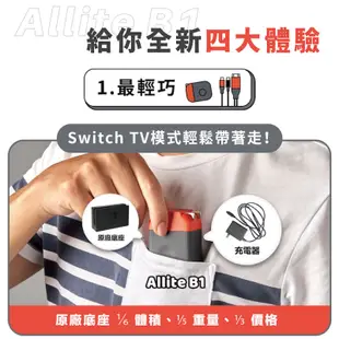 Allite B1 20W 快充頭 Type-C HDMI 二合一傳輸線 Switch TV 充電器 豆腐頭 ALI01