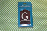 FORT PEWTER - LASTING EXPRESSIONS PEWTER TRAIN CAR Letter G (B)