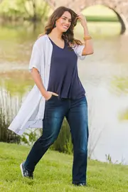 The Pull On Comfort Jean--BIRDK-1382