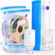 Filament Storage Bags Kit 66Pcs, 3D Printer Filament Storage 30 Bags Vacuum Seal
