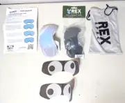 2 Rex Specs Replacement Lens & Googly Eyes