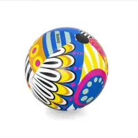 在飛比找momo購物網優惠-【BESTWAY】嘉年華大沙灘球(游泳 海灘球 水球)
