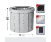 Youngly 6L Portable Toilet Seat Potty Chair Potty Toilet Seat No-wash for Car Travel Truck Outdoor Camping Potty Bucket