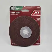 Fiber Discs 50 Grit Coarse 4.5" Diameter 3 Discs. #2494870 Use W/ Angle Grinder