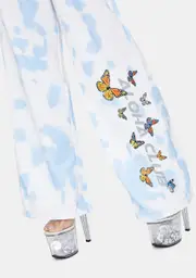 [ZEMETA] Aloha Butterfly Sweatpants