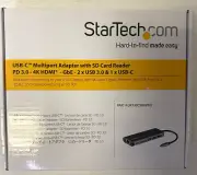 StarTech.com USB C Multiport Adapter (DKT30CSDHPD3) with HDMI / SD Card Reader