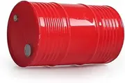 Garage Series 1/10 Scale Oil Drum Tool Compatible with RC Crawler Axial SCX10 TRX4 TRX6 CC01 TF2 Simulated Decorations (Color : Red)