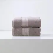 Brentwood 650 GSM Low Twist 2 Pack Whisper Bath Sheet by Renee Taylor