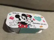 Set of 2 Disney Mickey & Minnie Mouse Valentine's Ramekins