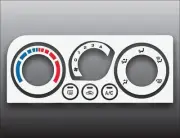 Fits 2000-2004 Subaru Legacy White Heater Control Switch Overlay HVAC (for: Subaru)
