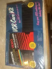 NOS Realistic VCR Care Kit 44-1801 Cover - Head Cleaner HG-T120 Tape