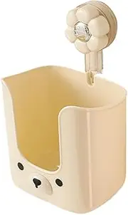 Shower Shelf Suction Cup | Paper Towel Box Wall - Wall-Mounted Wet Wipes Drawer, Shower Rack Organizer, Hanging Shower Organizer, Suction Cup Multi-Functional Storage Rack for Bathroom Apartment Dorm
