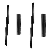 2 Pieces Drawer Slides Replacement Drawer Runners Cabinet Slider Glides for