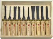 Flexcut 10 Pc. Deluxe Mallet Set Knife MC100 Ten piece set includes: MC203 #3 x