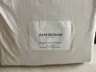 Sheridan Queen Bed Sheet Set Percale Fitted Sheet Flat Pillowcases Cotton