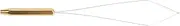 LAPYAPPE Fly Tying Bobbin Threader Tool Ergonomic Knot Tying Accessory for Efficient Fly Fishing Quick Threading for Process Versatile Kit Essential