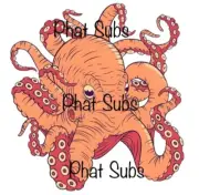 Sublimation Print Orange Octopus Ready to Press Heat Transfer