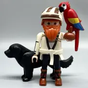 Playmobil Robinson Crusoe Cast Away Adventurer Novel Book Male Adult Figure RARE