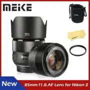 Meike 85mm F1.8 AF STM Full Frame Lens Z Mount Cameras For Nikon Z50 Z5 Z6 Z7