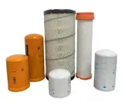 CFKIT Maintenance Filter Kit Compatible with C A S E 590SN Backhoe Loader Tier4A