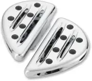 AN Deep Cut Adj Passenger Floorboards Chrome Pr Dyna Switchback 16
