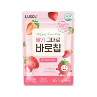 在飛比找媽咪愛MamiLove優惠-韓國 LUSOL - 水果乾(12m+) (草莓)-12g