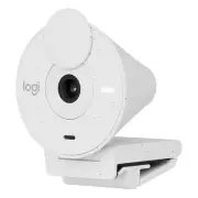 Logitech Brio 300 Full HD Webcam w/ Privacy Shutter - White