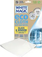 White Magic Eco Cloth Glass and Window