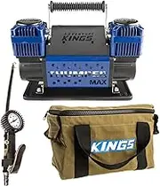 KINGS Thumper Max Dual Air Compressor + 3in1 Ultimate Air Tool + Canvas Bag