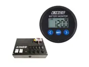 Kings 500A Battery Monitor with Shunt + 12V Control Box