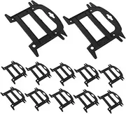 Kisangel 12pcs Cord Organizer: Multi Functional Rope Winder Plastic Spool Tool for Anchor Fishing Lines Outdoor Camping Accessories