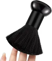 Qkbuza Hair Barber Brush - Nail Dust Cleaner Brushes | Nail Tool, Hairdressing Broken Hair Cleaning Brush for Barber Shop, Soft Nylon Bristles