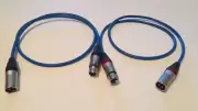 Schmitt Custom Audio Belden/Neutrik 3 pin XLR Interconnects Stereo Pair