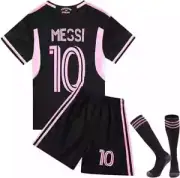 Messi Player # 10 Kids Soccer Jersey | Youth Shirt T-Shirt Trunks Socks Sports