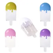 Set of 12 for Creative Plastic Candy Box Ice Cream Shape Candy Box Cute Bo