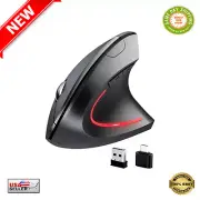 2.4GHz Wireless Bluetooth Ergonomic Computer Mouse with 3 Adjustable DPI