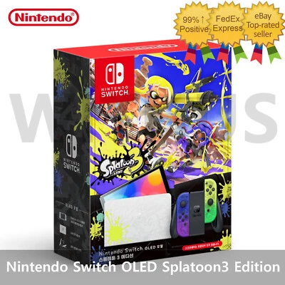 Nintendo Switch OLED Model Splatoon 3 Edition Console BRAND NEW In Stock