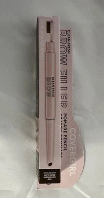 Covergirl Clean Fresh Brow Filler Pomade Pencil New Product 400 Soft Brown