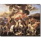 Nicholas Poussin Mythology Tile Mural PT06807. 60 x 48 (20) 12x12 tiles