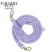 Hands Free Dog Rope Leash - Purple Love