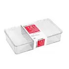 Box Sweden Clear Crystal 27.5cm/1.6L Hinged Container Home Storage Organiser