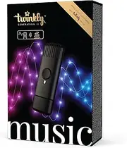 Twinkly Music – Bluetooth and Wi-Fi USB-Powered Sound Sensor for Twinkly Smart LED Lights to Sync to Music