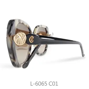 麗睛眼鏡【CHARRIOL 夏利豪】可刷卡分期-瑞士一線精品品牌/熱賣款圓框造型太陽眼鏡L-6065/精品墨鏡/太陽眼鏡