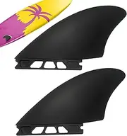 Paddle Board Fin,Flexible Longboard Fins Pvc Surfing Watershed Fin - Compact Stand up Paddle Board Fins Paddle Board Accessories for Surfboard Longboards