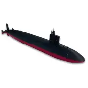 12-Inch Sturgeon-Class Submarine Model– Cold War-Era Fast Attack Submarine