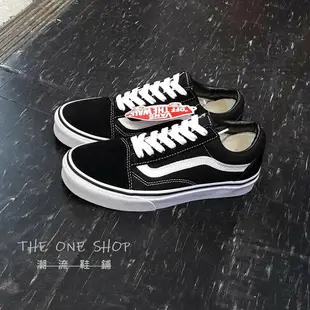 TheOneShop VANS Old Skool Black White 黑白 黑色 麂皮 帆布 基本款 經典款 VN000D3HY28